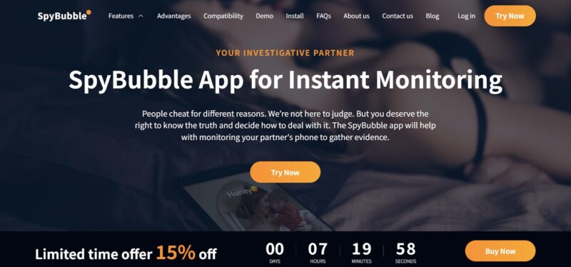SpyBubble App