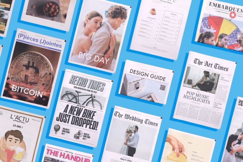 wedding newspaper