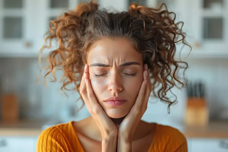woman seeking hormonal balance