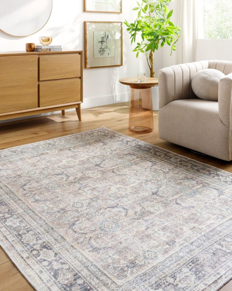 Allergen Control with Machine-washable rugs
