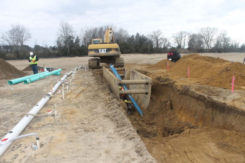 Establishing Drainage and Utilities