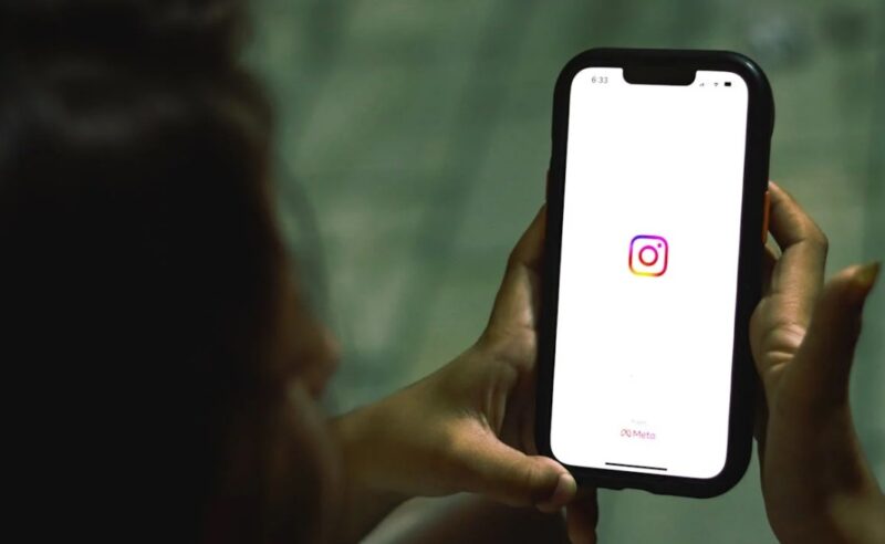 person holding a cell phone