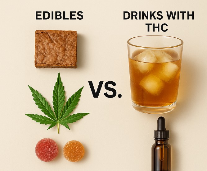 Edibles THC Vs Drinks THC