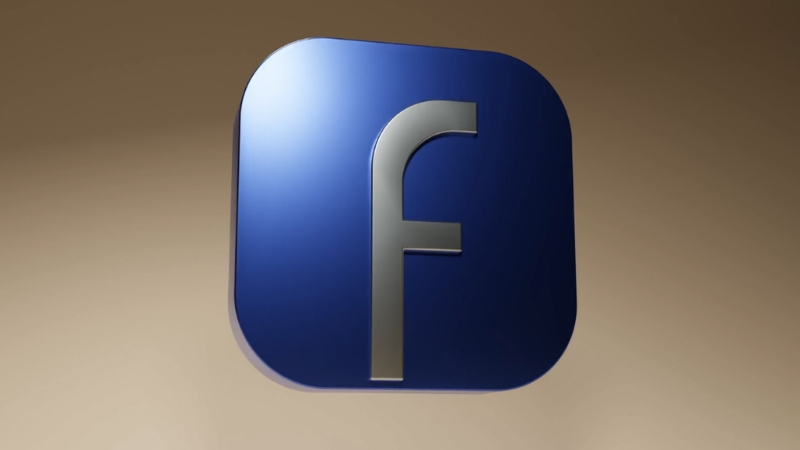 Facebook logo graphic representing common reasons a Facebook account gets locked