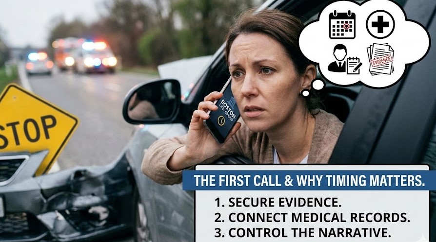 first call after an accident
