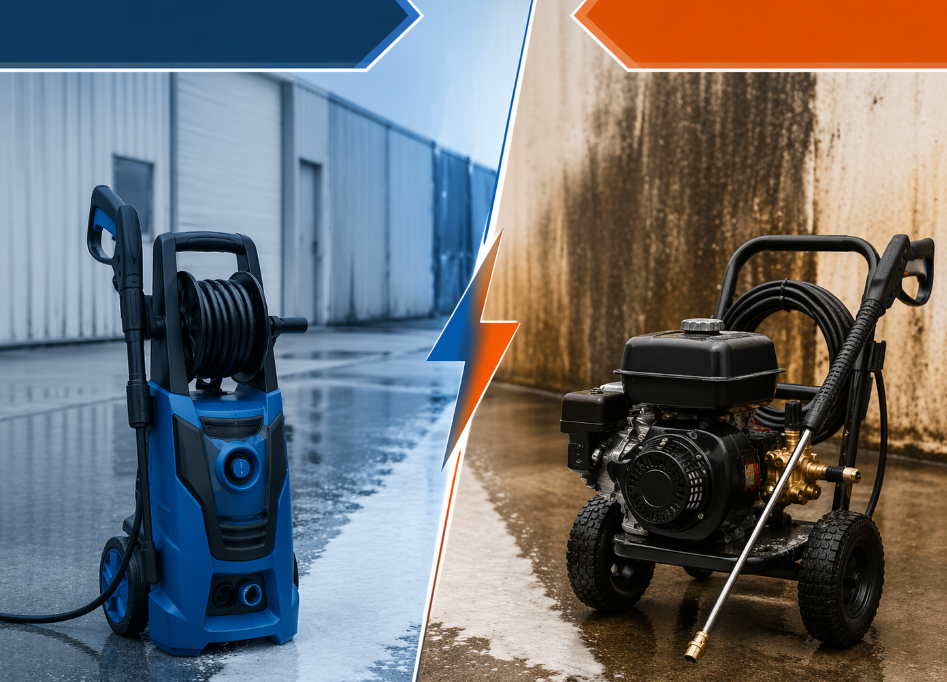 Electric Vs. Gas Industrial Pressure Washers