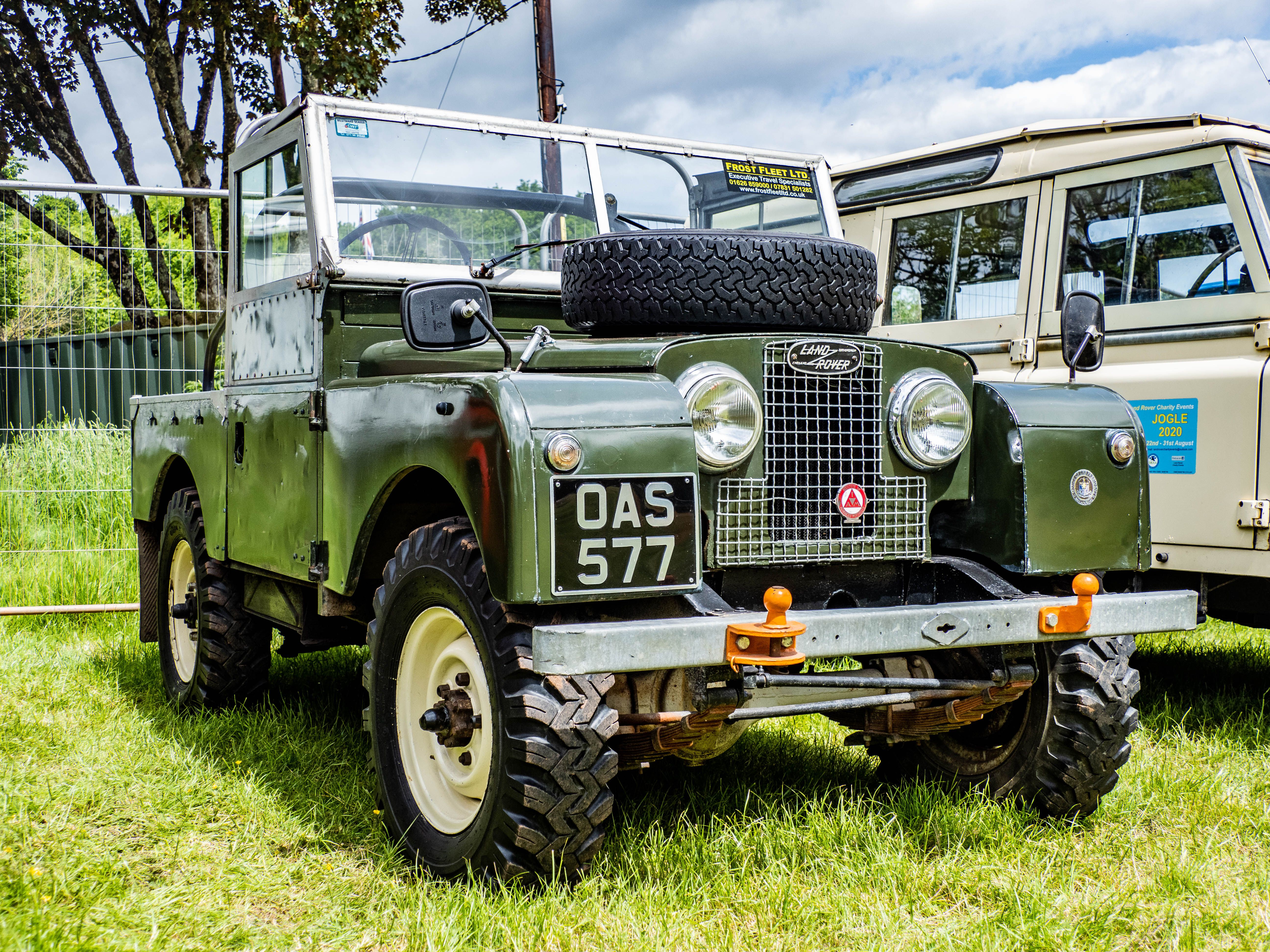 Vintage Land Rover Series vehicle, a classic model buyers may consider importing.